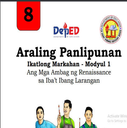 ARALING PANLIPUNAN 8