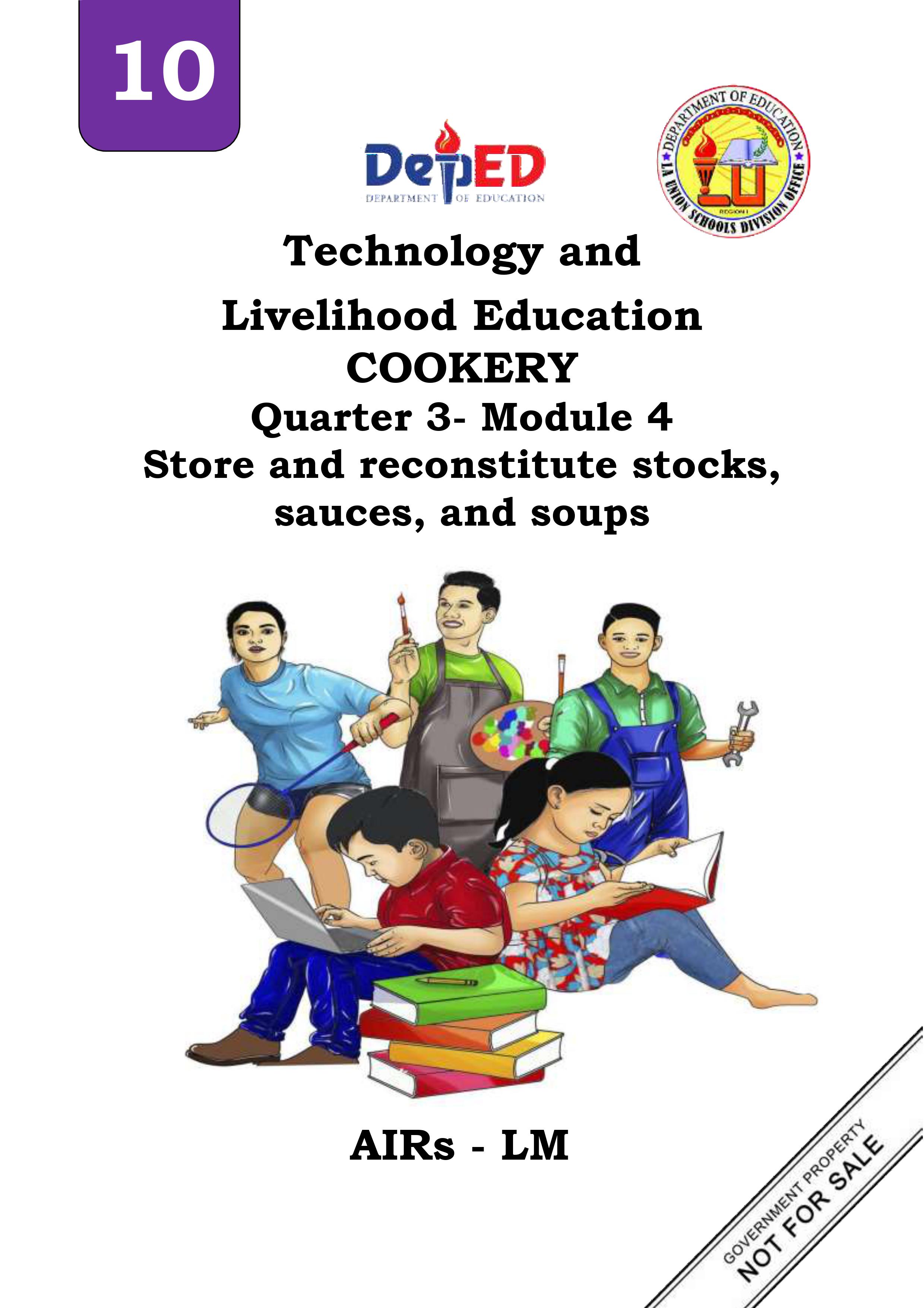 Grade 10 TLE(Cookery)-Module4