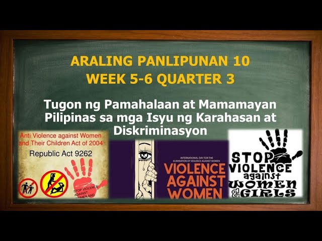 Araling Panlipunan 10: Mga Kontemporaryong Isyu