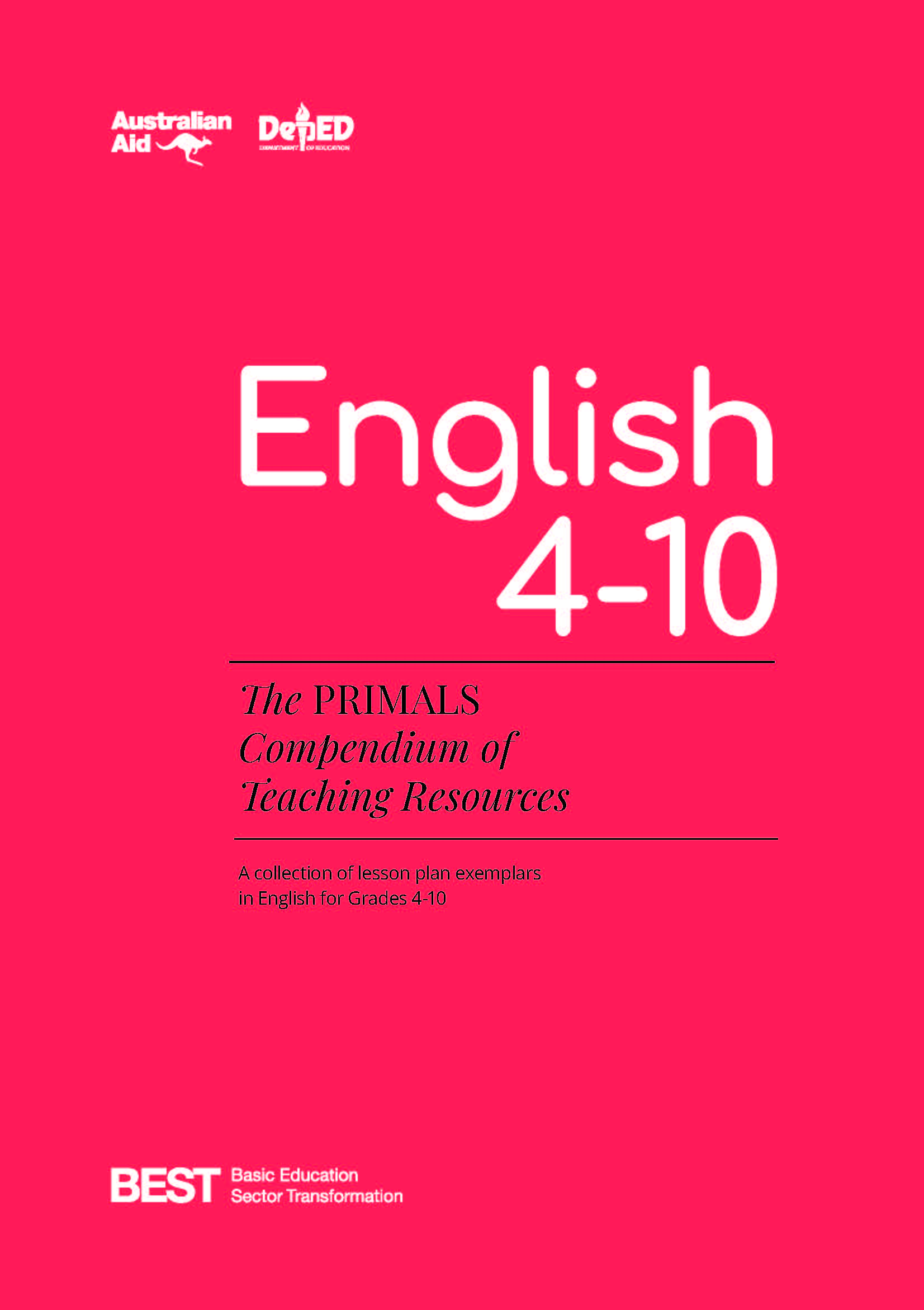 The PRIMALS Compendium of Teaching Resources - English 4-10